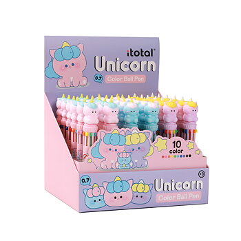 Penna 10 färger Unicorn