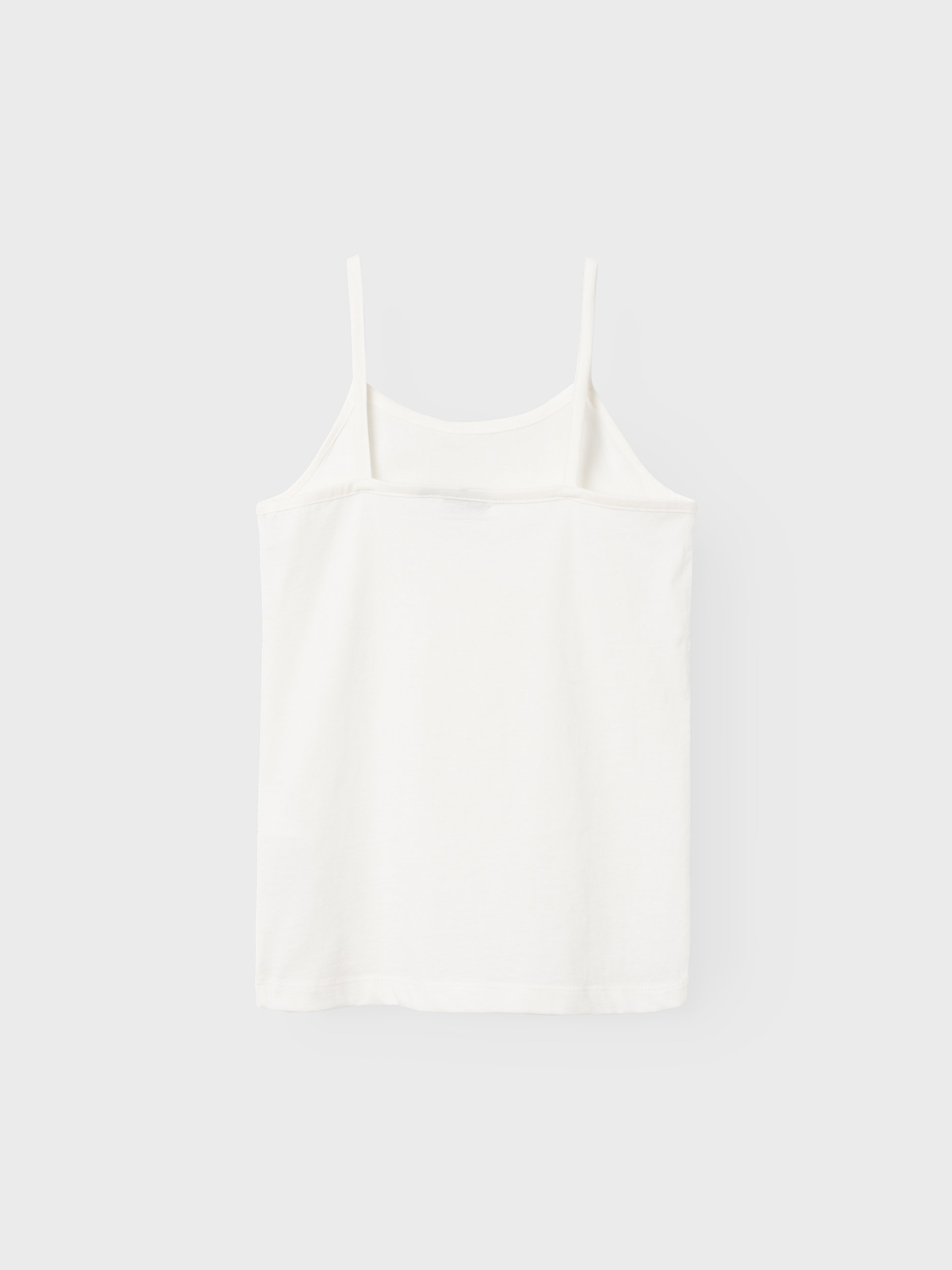 NLFNOVE STRAP SHORT S TOP 2P NOOS White Alyssum - 3