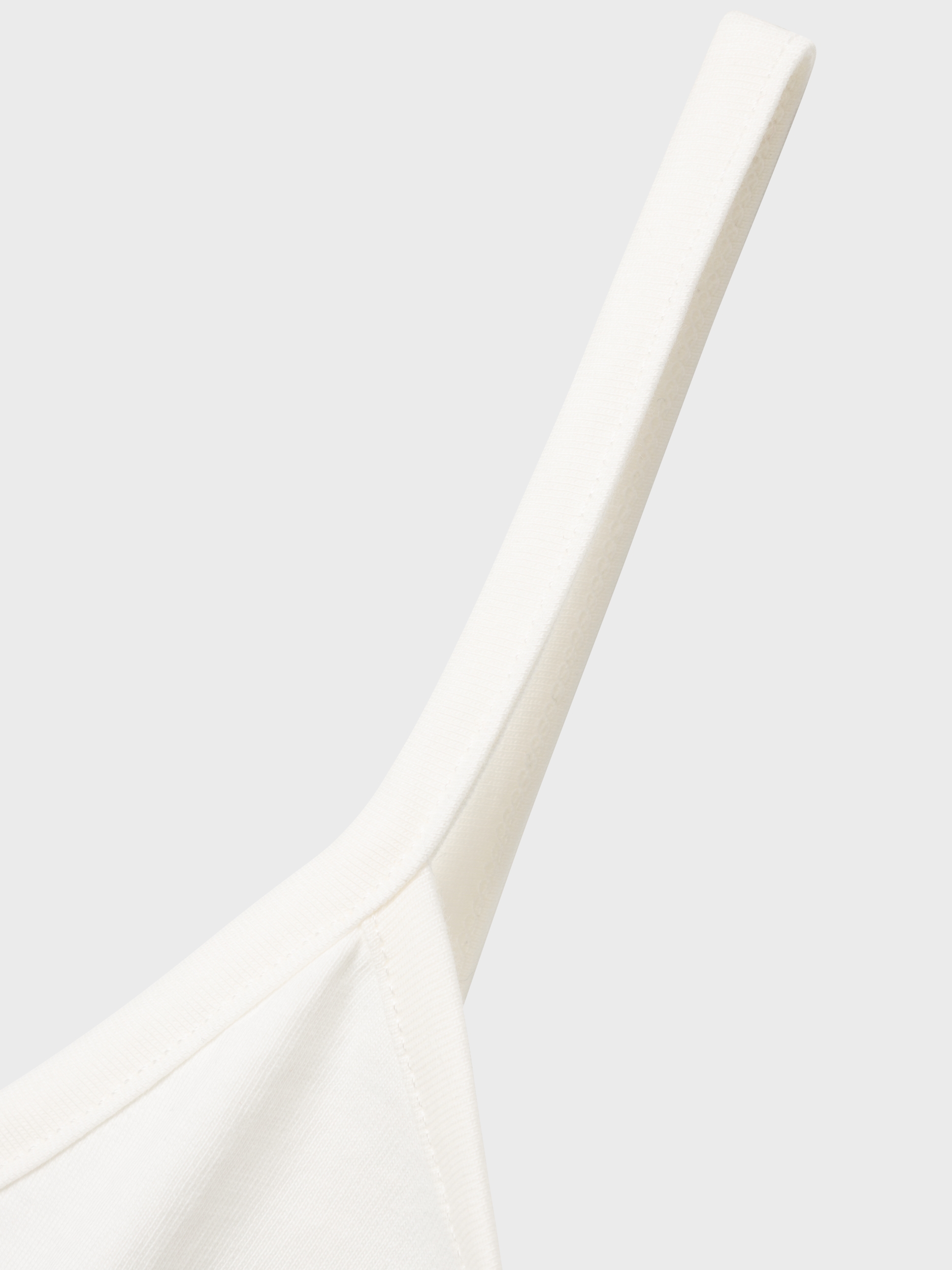 NLFNOVE STRAP SHORT S TOP 2P NOOS White Alyssum - 4