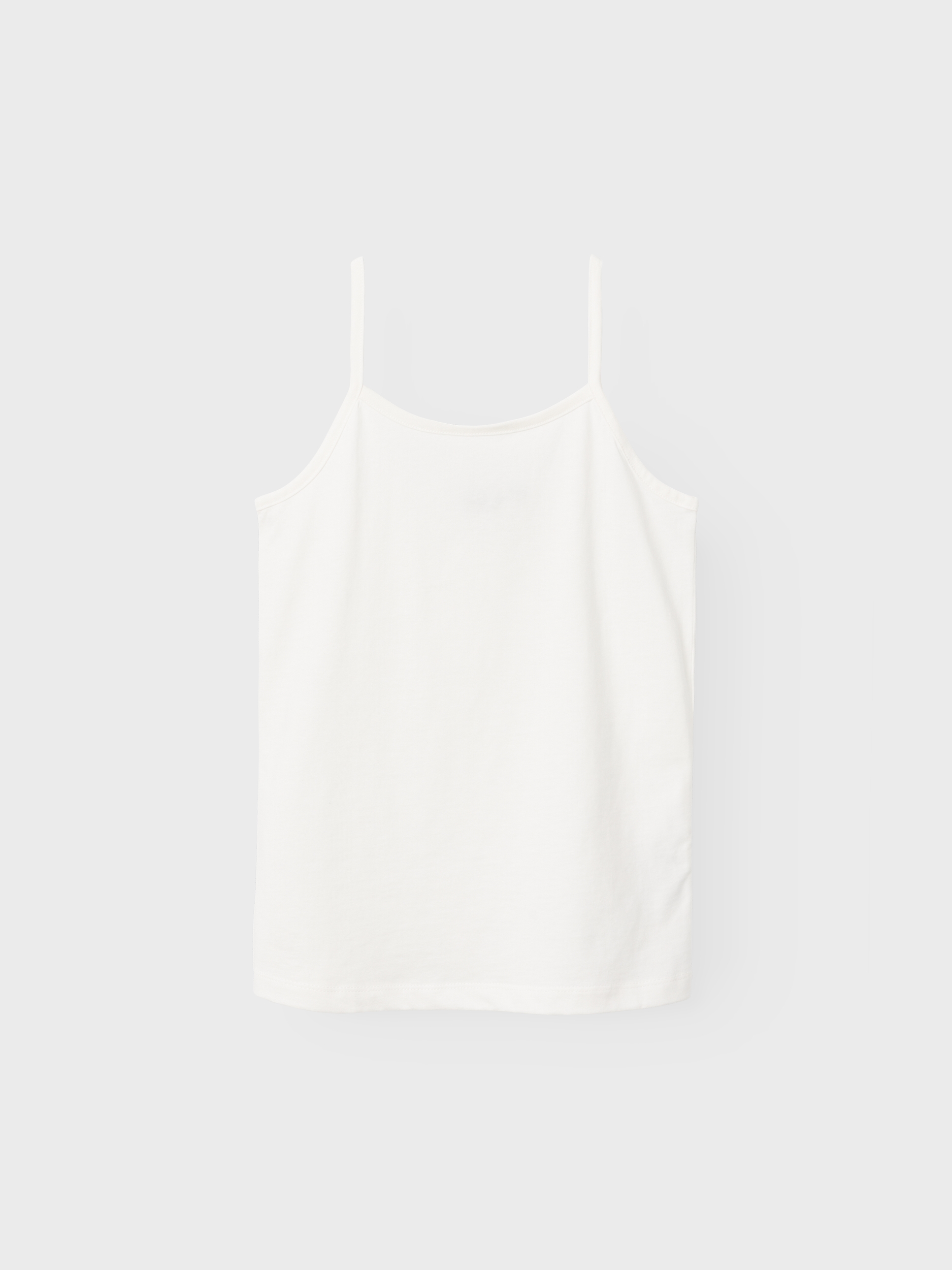 NLFNOVE STRAP SHORT S TOP 2P NOOS White Alyssum - 2