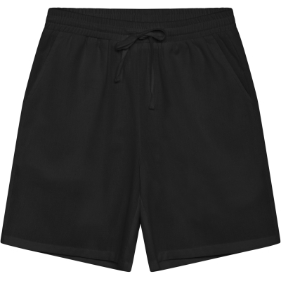 Ole Linen shorts Black