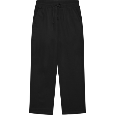 Allan Linen Pants Black