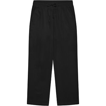 Allan Linen Pants Black