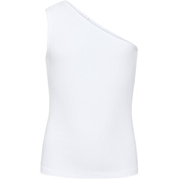 Gundhil Rib Top White