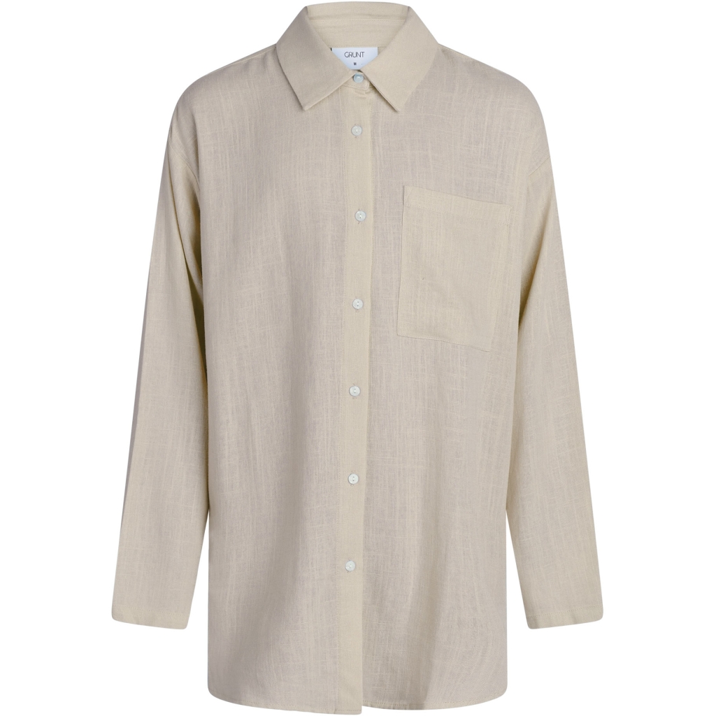 Latti LS Linen Shirt Sand