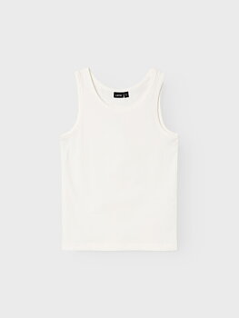 NLFNOVE SL SHORT TOP White Alyssum