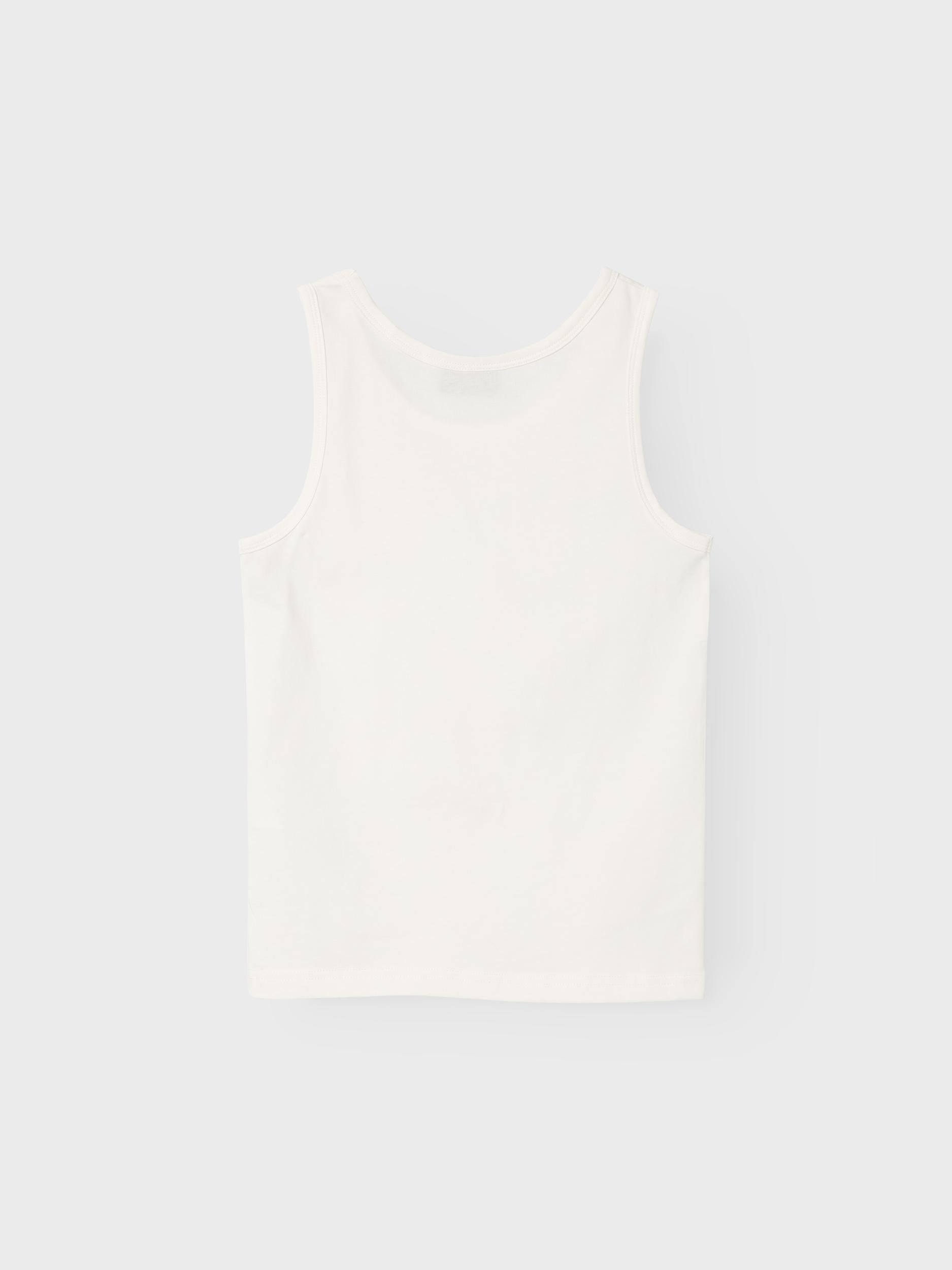NLFNOVE SL SHORT TOP White Alyssum - 2