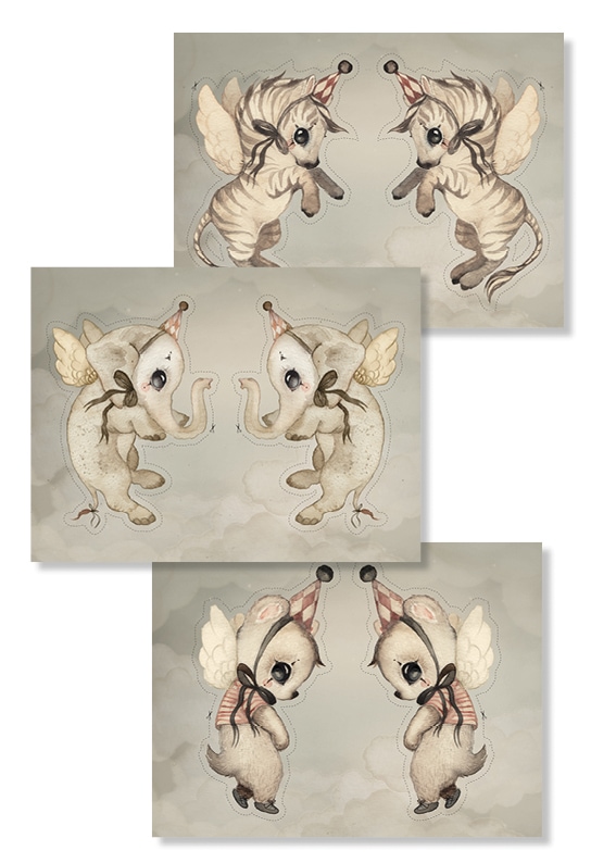 PAPER FRIENDS  FAIRGROUND FRIENDS - 3