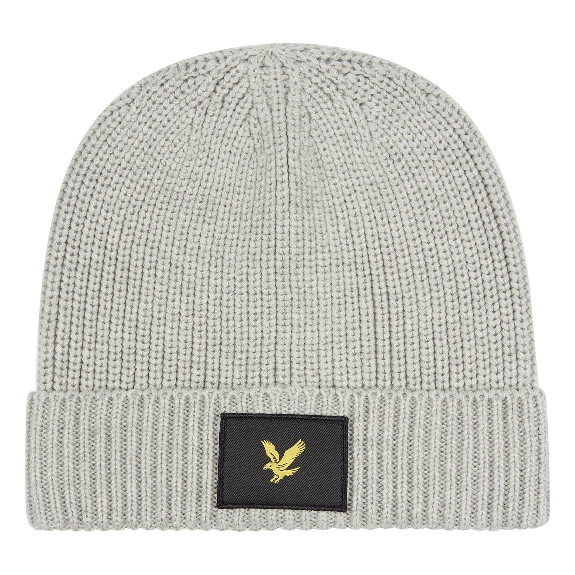 CHUNKY RIB BEANIE VINTAGE GREY HEATHER