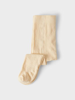 NMFILSO ROA POINTELLE PANTYHOSE LIL Wood Ash