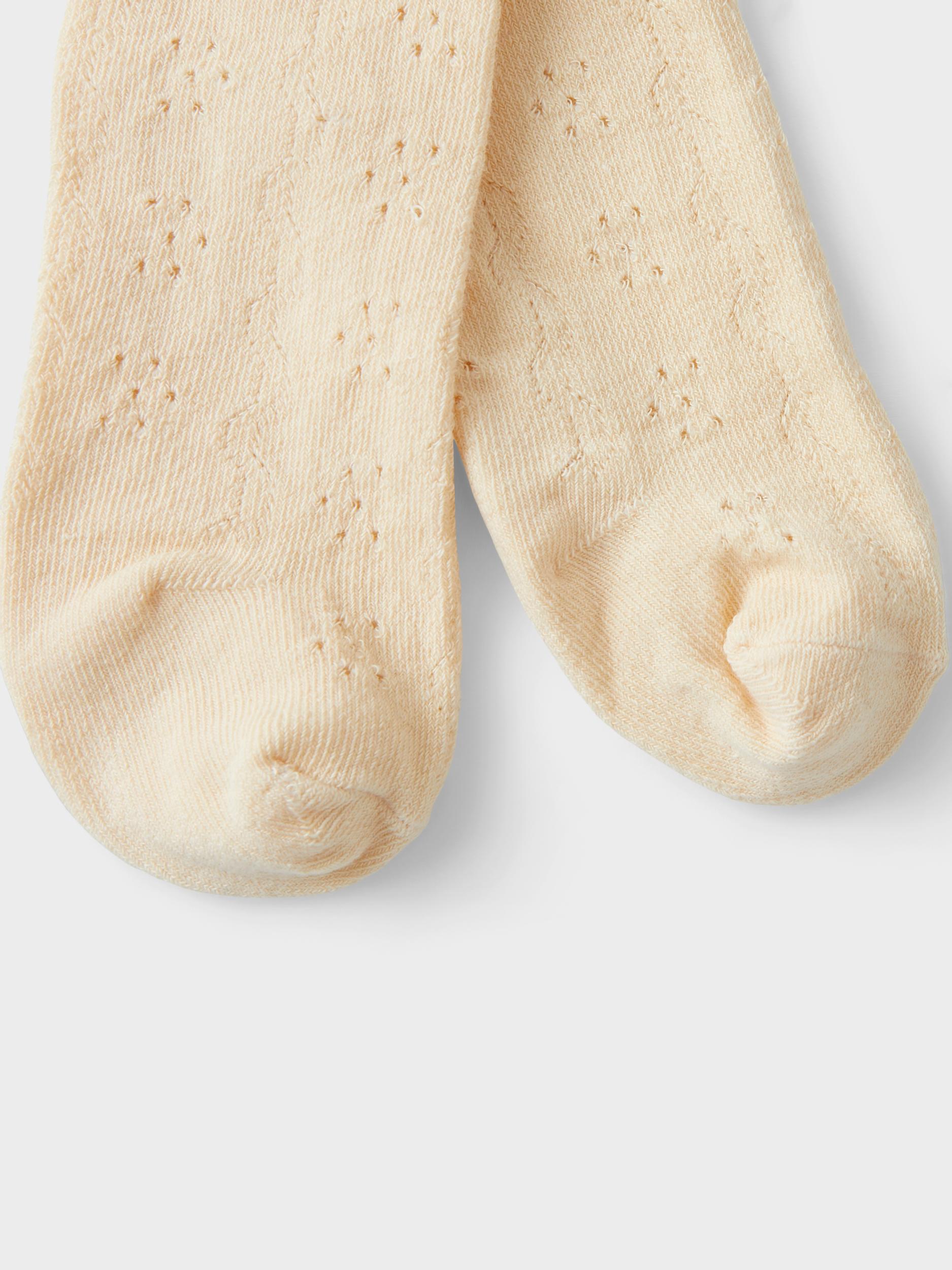 NMFILSO ROA POINTELLE PANTYHOSE LIL Wood Ash - 3
