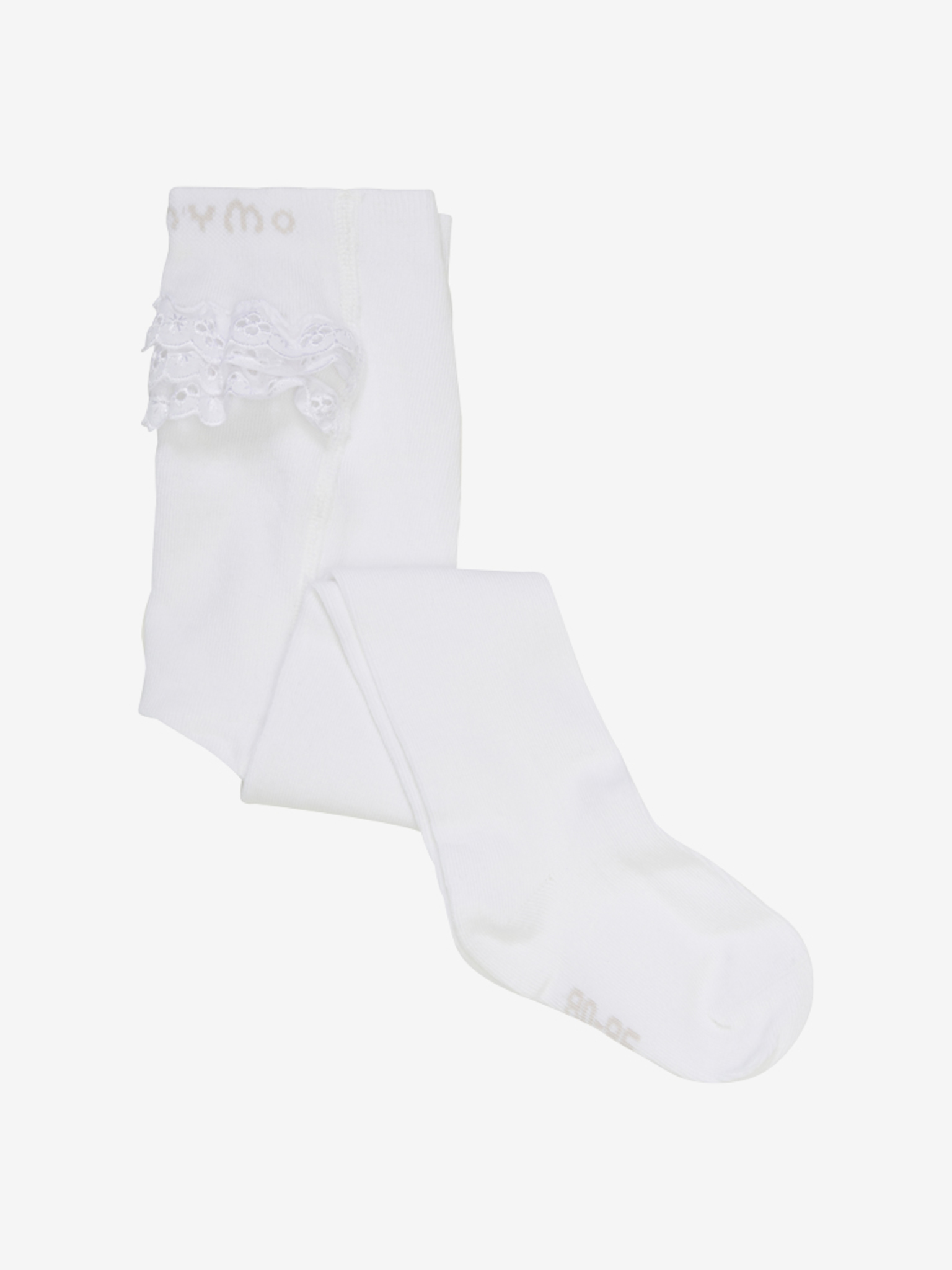 Stocking W Lace White