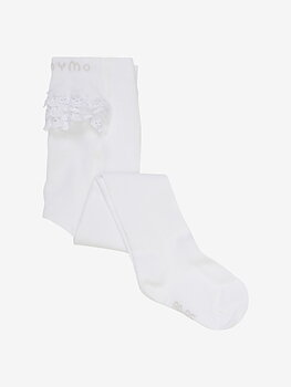 Stocking W Lace White