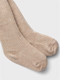 NBFRAKEL WOOL PANTYHOSE OCT LIL Peyote Melange - 2