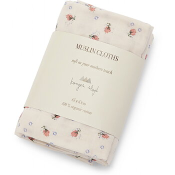 3 PACK MUSLIN CLOTH GOTS BRISE D´ETE