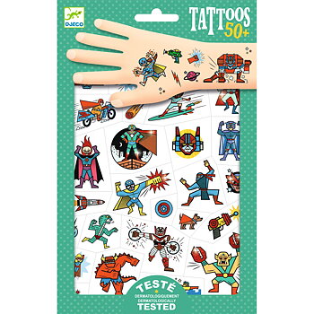 Tattoo Heroes vs villains