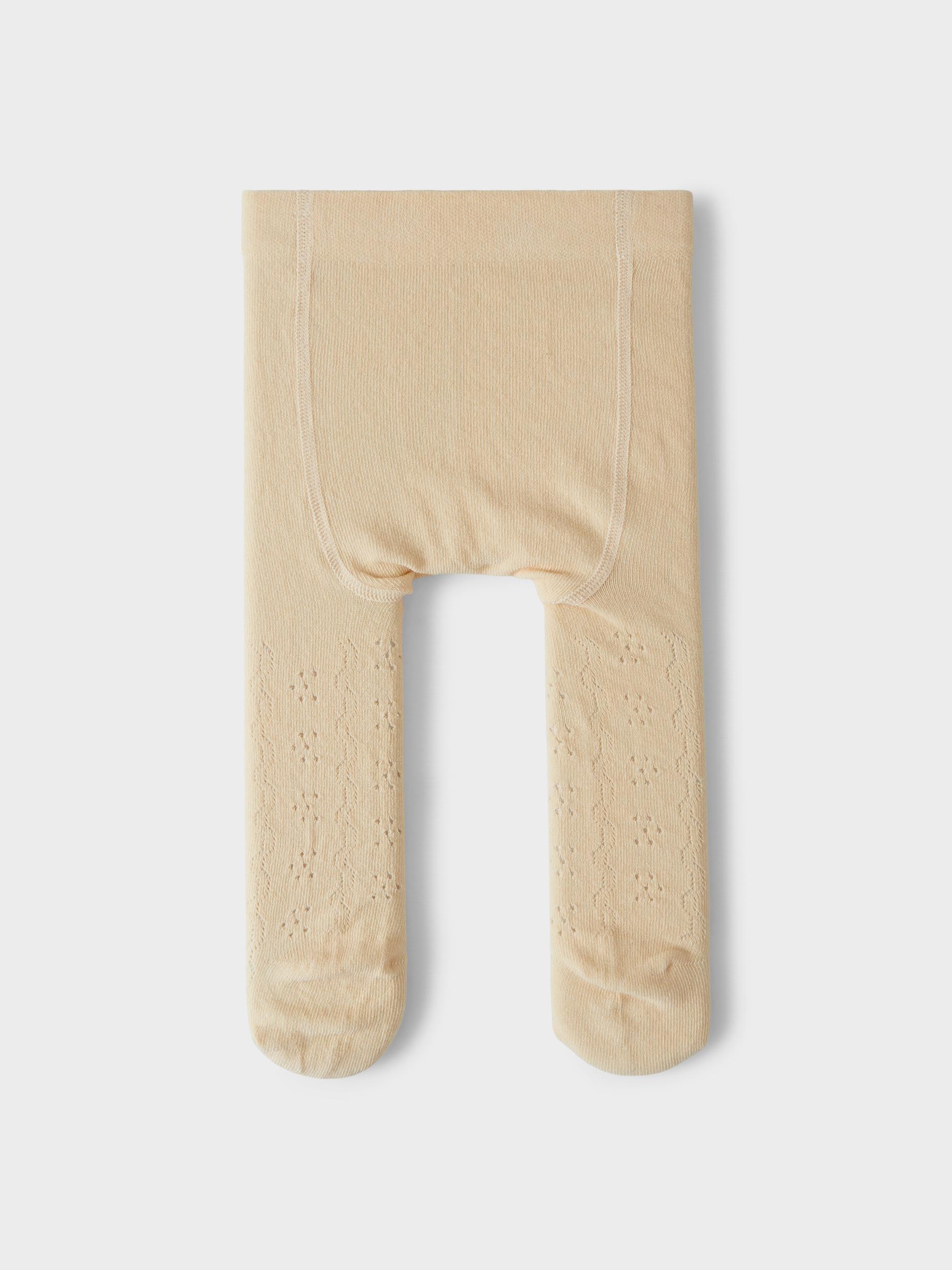 NBFILSO ROA POINTELLE PANTYHOSE LIL WOOD ASH - 2