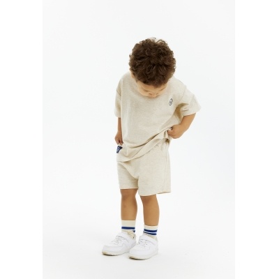 Norval Sweat Shorts Oatmeal Melange - 6