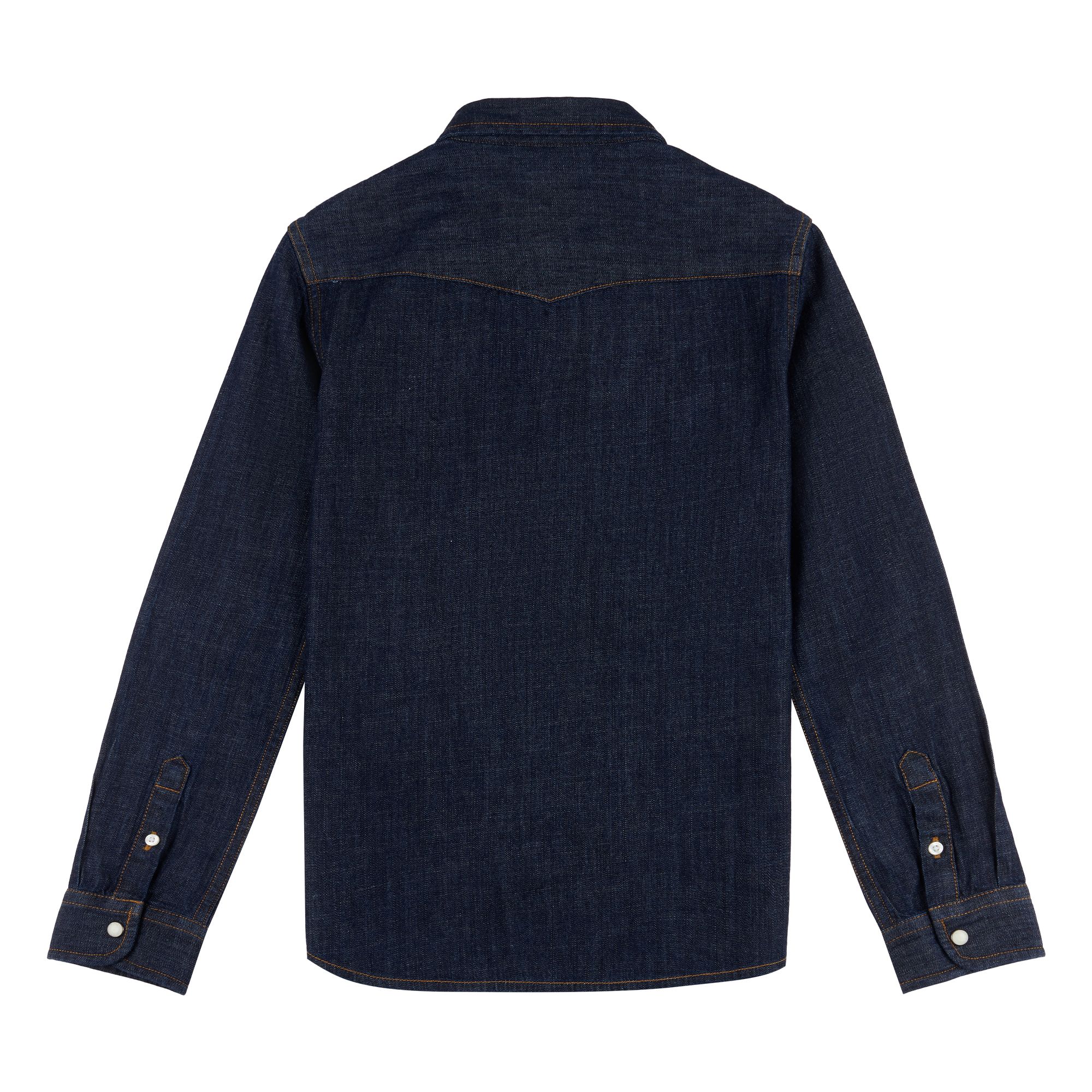 Western Shirt Dark Wash - 2