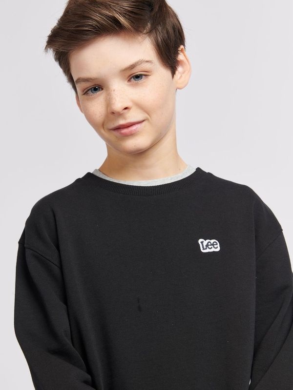 LEE BADGE BB CREW Black - 6