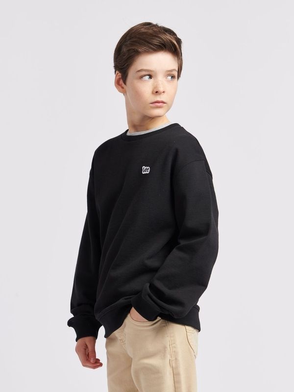 LEE BADGE BB CREW Black - 7