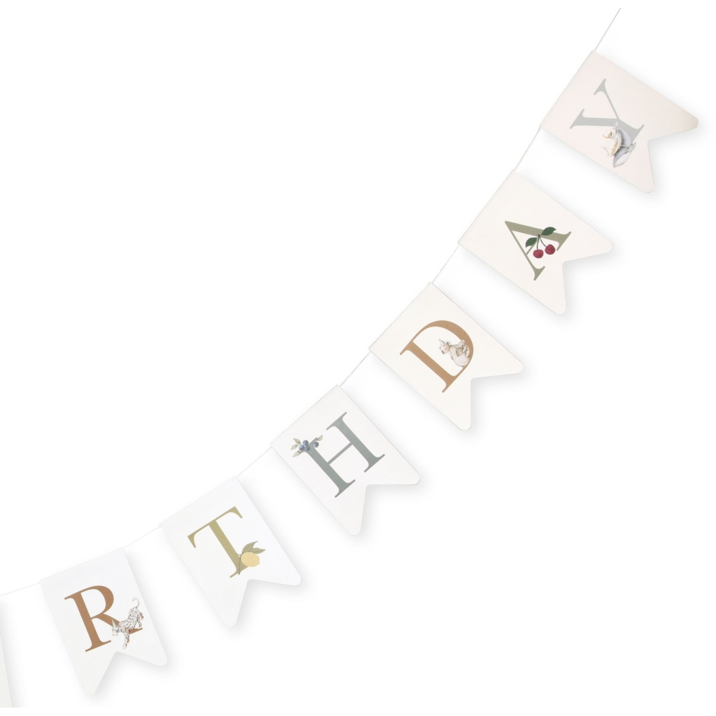 BIRTHDAY GARLAND MULTI - 3