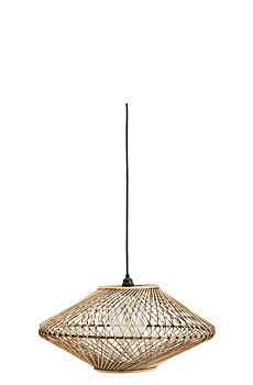 BAMBOO CEILING LAMP Natural, black