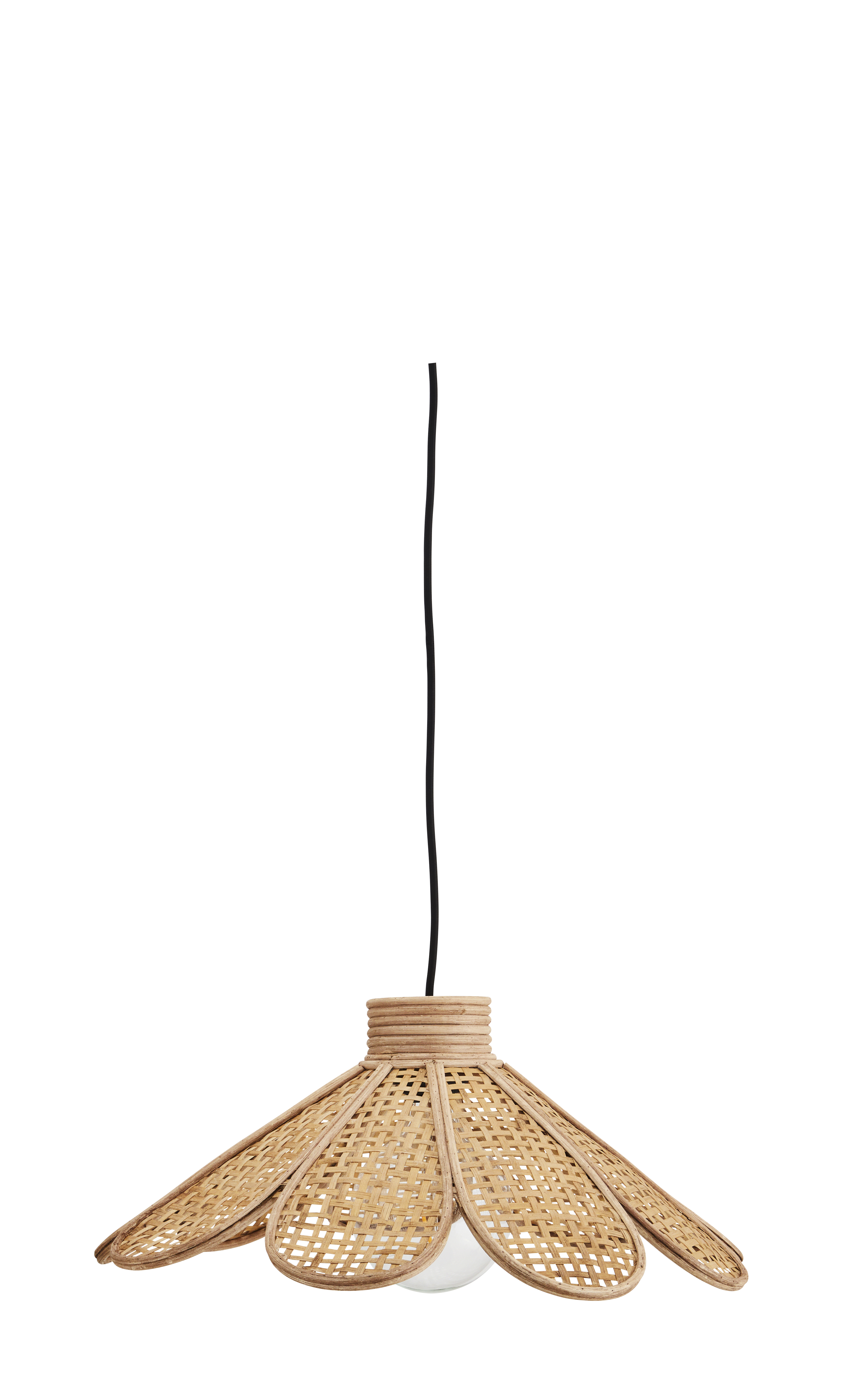 RATTAN CEILING LAMP Natural