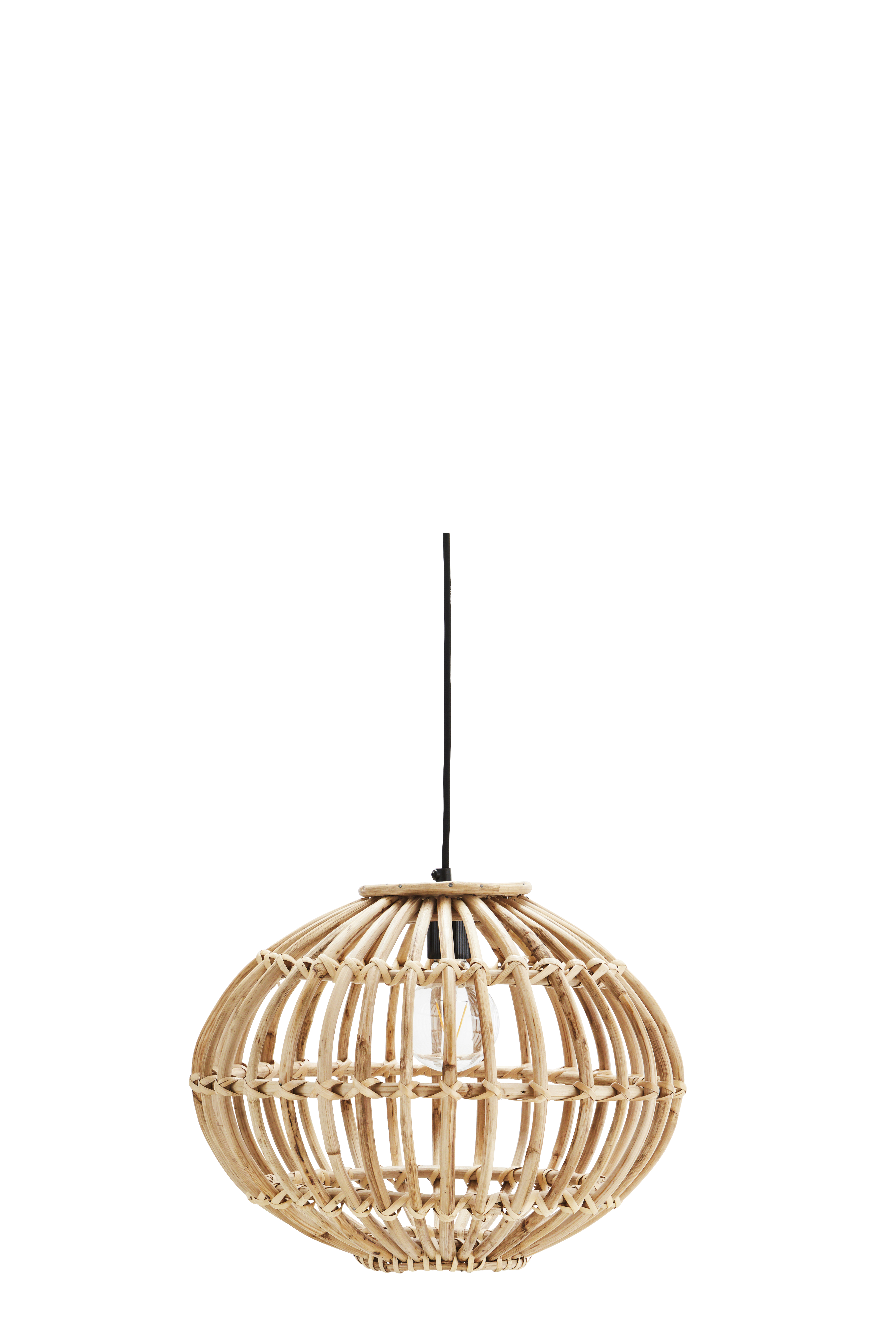 BAMBOO CEILLING LAMP Natural black