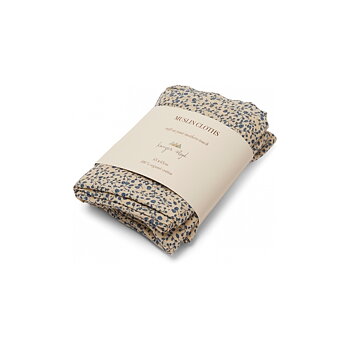 3 PACK MUSLIN CLOTH GOTS BLUE BLOSSOM MIST