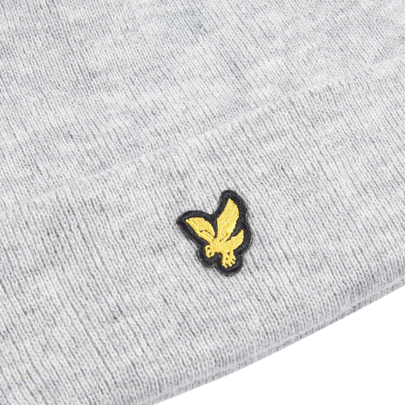 Lyle Eagle Beanie Vintage Grey Heather - 3