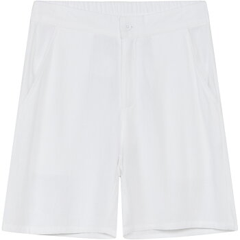 Alux Linen Shorts White