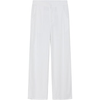 Alex Linen Pants White