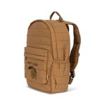JUNO QUILTED BACKPACK MIDI TOBACCO BROWN - 2