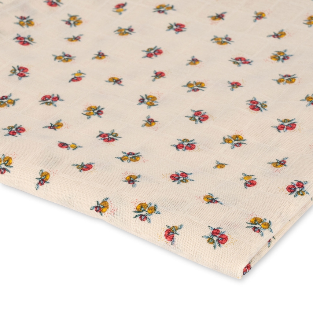 BIG MUSLIN SWADDLE GOTS PEONIA - 2