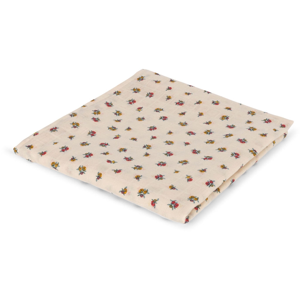 BIG MUSLIN SWADDLE GOTS PEONIA