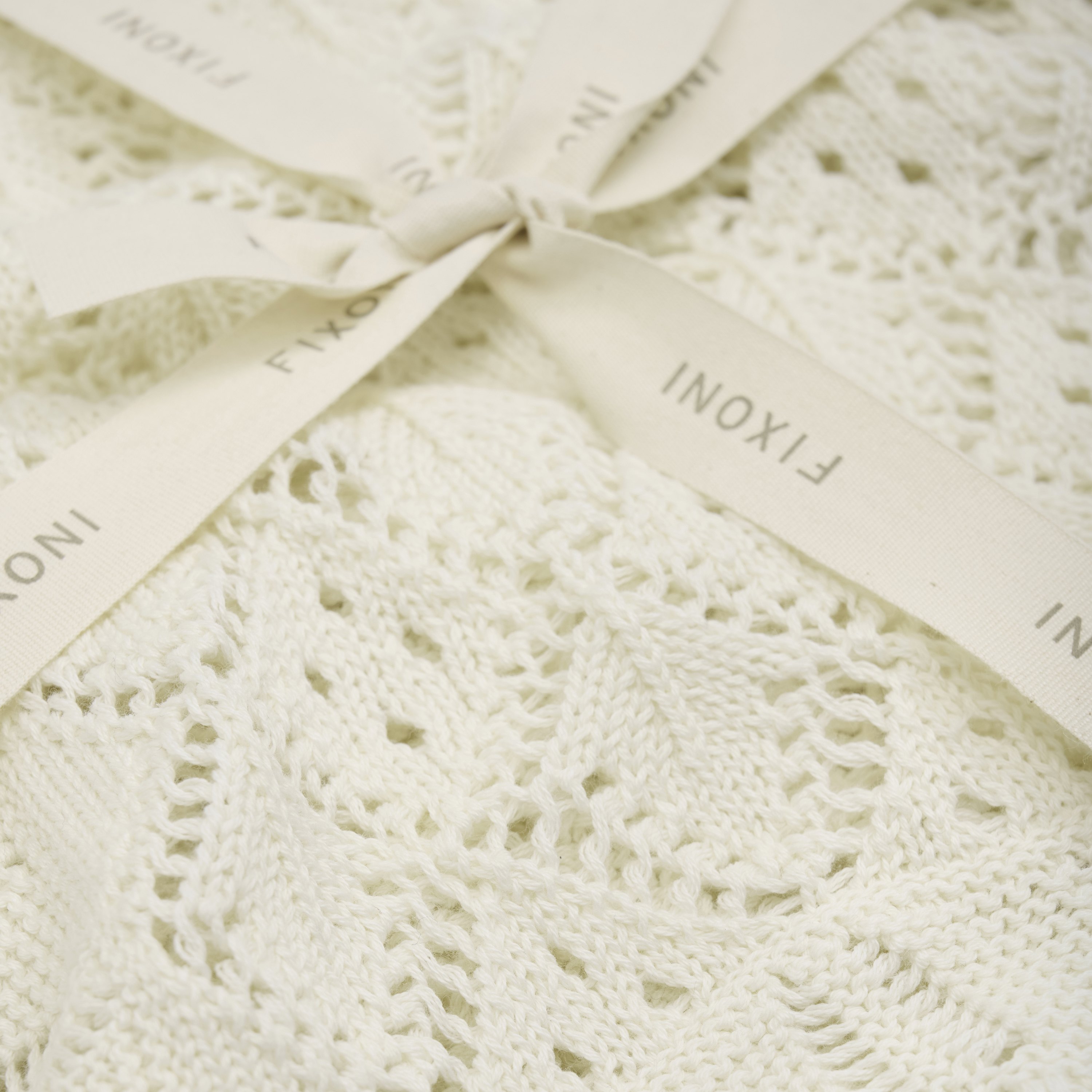 Blanket Knit Antique White - 3