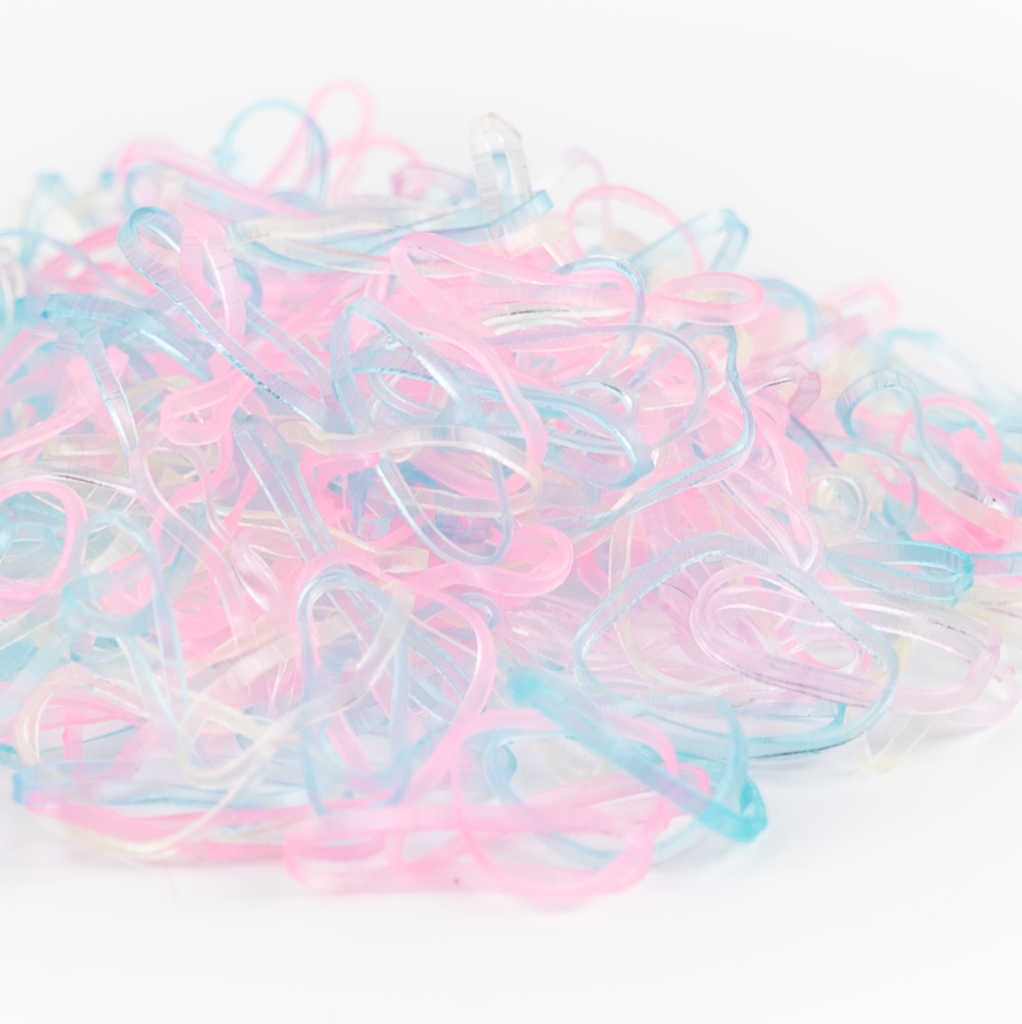 ELASTICS  PASTEL 250PIECES - 2