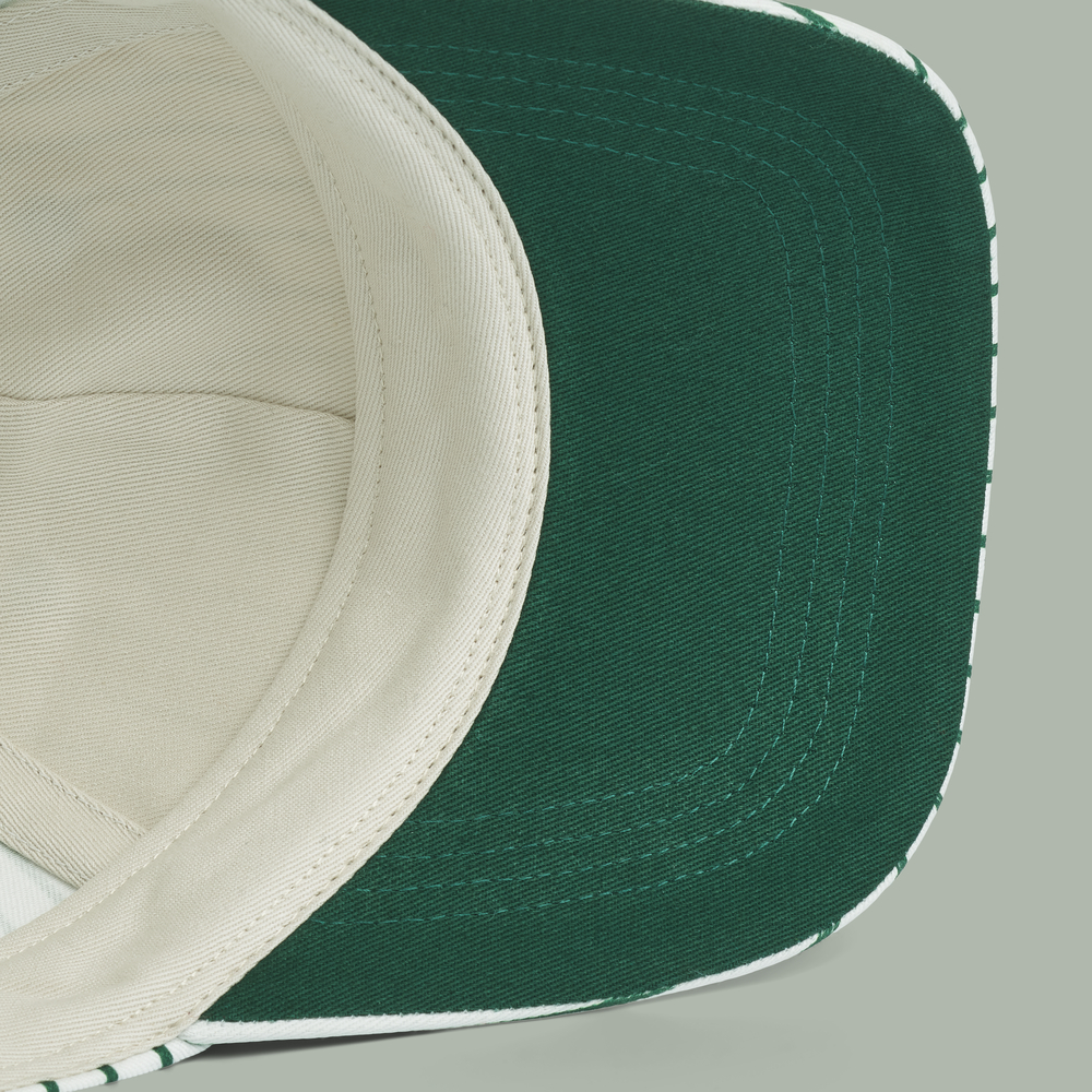 Danny cap YD stripes Garden green Creme de la creme - 3