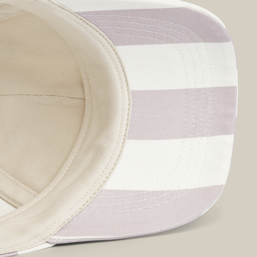 Danny cap Stripe Misty lilac Creme de la creme - 3