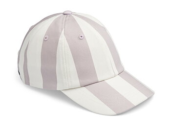 Danny cap Stripe Misty lilac Creme de la creme