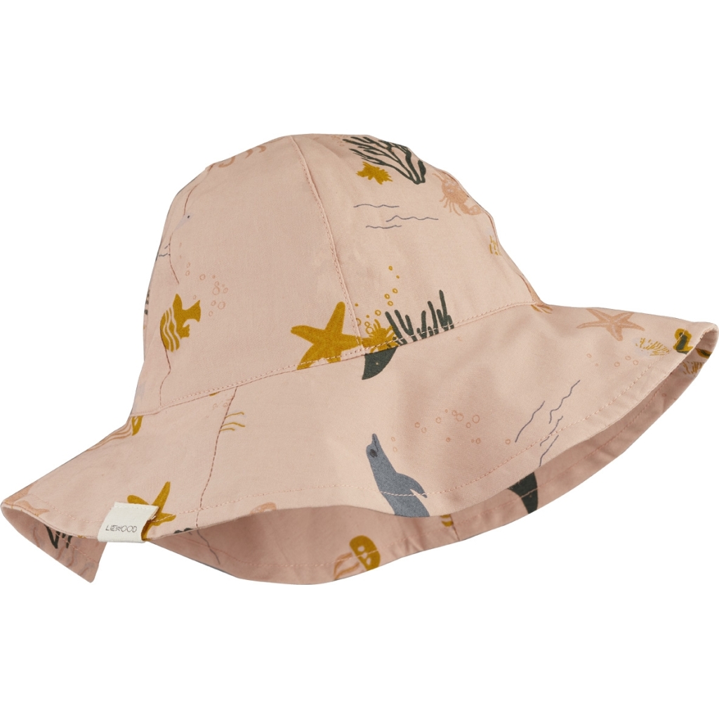 Amelia sun hat Sea creature rose mix