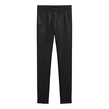 Anita Fake Leather Legging black