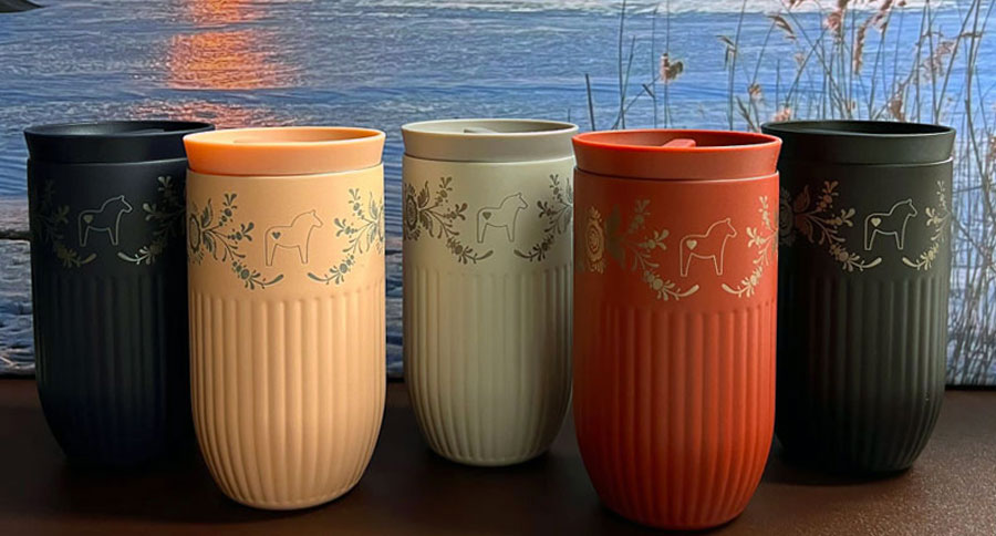 Termosmugg "Tova" 32 cl graveras med Kurbits och önskad Text!  