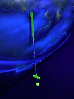 Blacklight putter