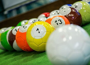 Fotbollsbiljardbollar - Set