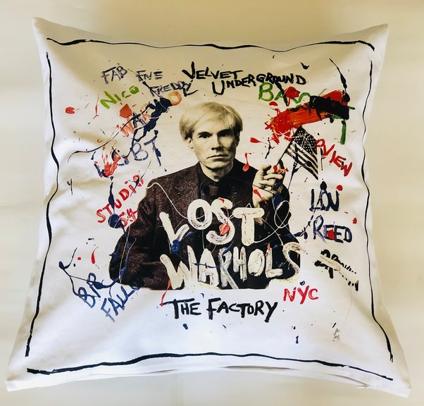 Lost Warhols Kuddfodral 50 x50