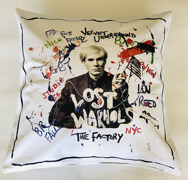 Lost Warhols Kuddfodral 50 x50
