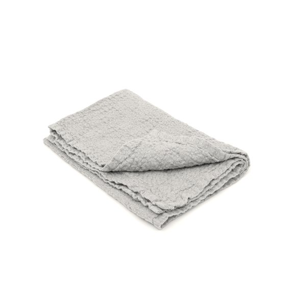 Waffled Kitchen Towel- Fog