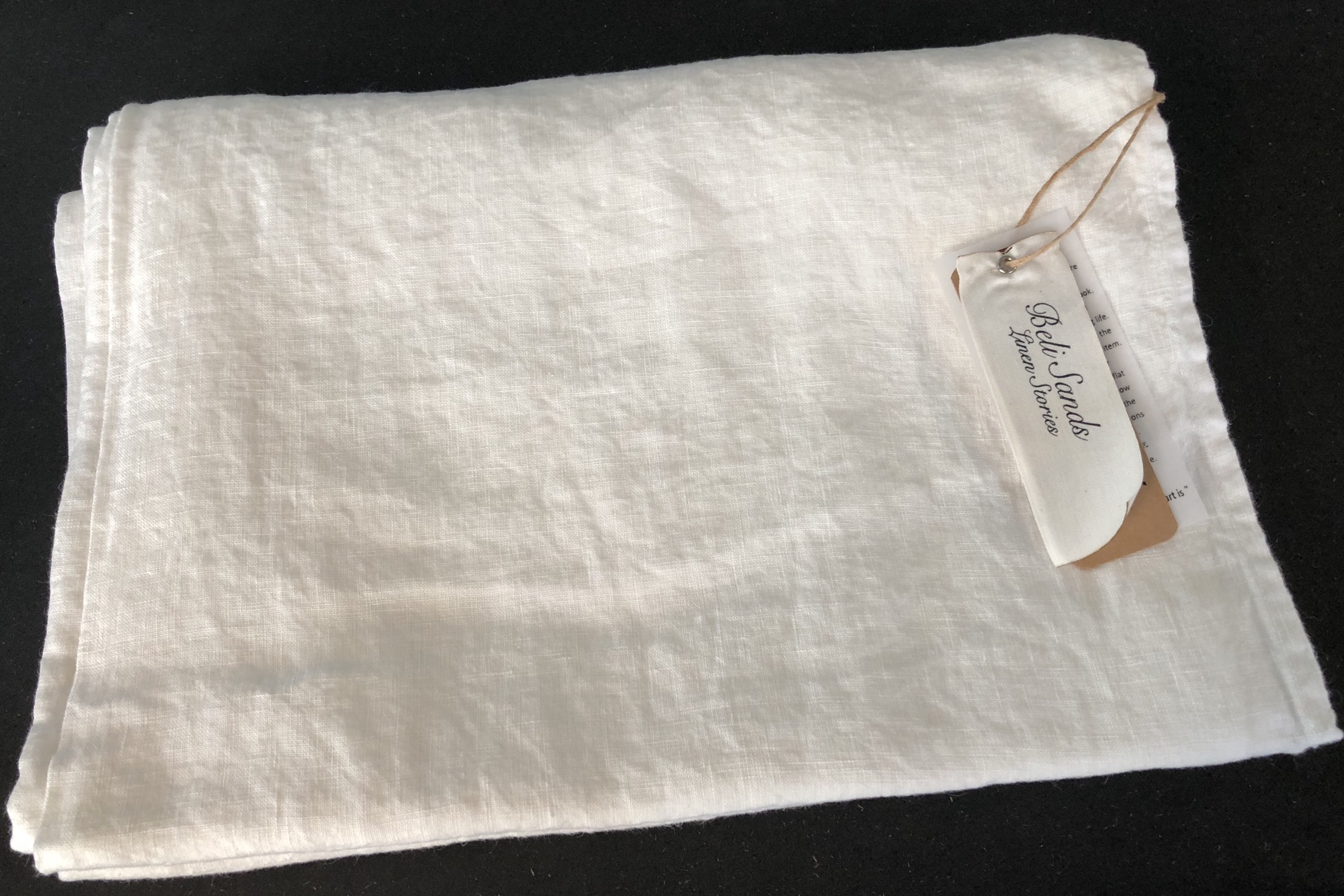 Linen Sheet White